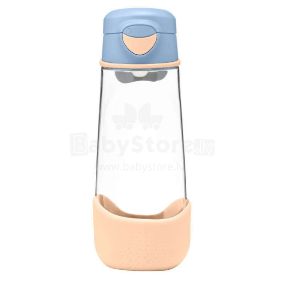 Sport spout 600 ml bottle, Feeling Peachy, b.box