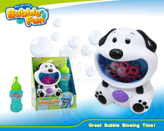 DIHUA TOYS burbuļpūšamā mašīna Doggy, DHOBB10019C