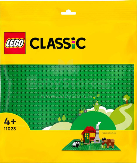 11023 LEGO® Classic Zaļa būvpamatne