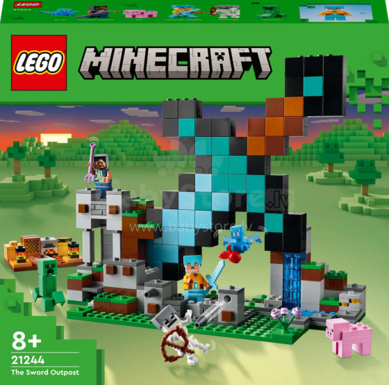 21244 LEGO® Minecraft™ Zobenu priekšpostenis