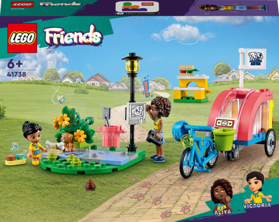 41738 LEGO® Friends Suņu glābšanas velosipēds