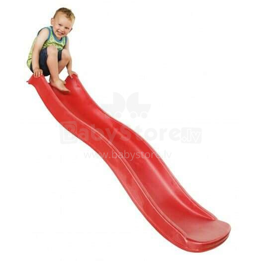 Red slide, 175 cm