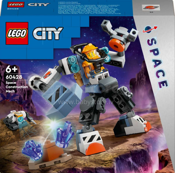 60428 LEGO® City Kosmosa Būvēšanas Robots