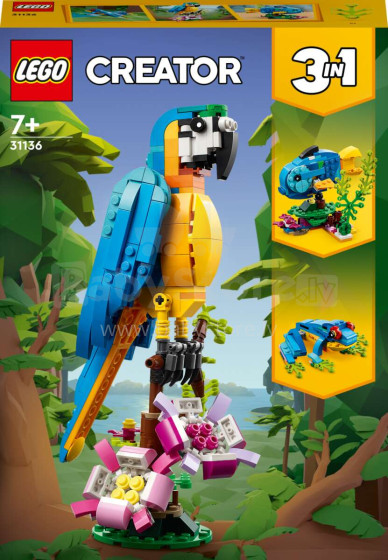 31136 LEGO® Creator Eksotisks papagailis