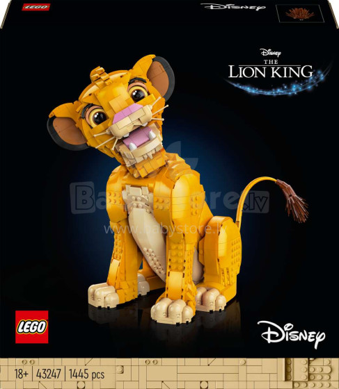 43247 LEGO® Disney™ Specials Karalis Lauva – mazais Simba