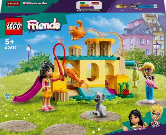 42612 LEGO® Friends Kaķu Rotaļlaukuma Piedzīvojums