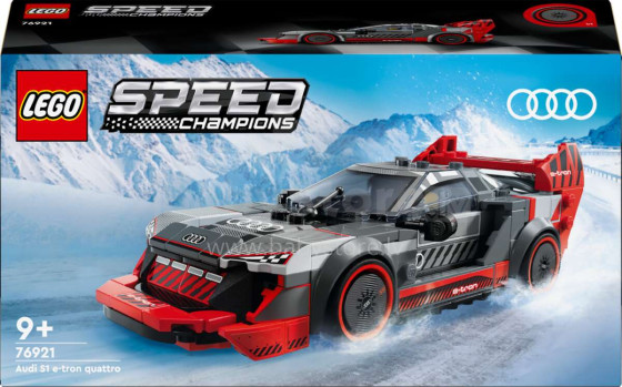 76921 LEGO® Speed Champions Audi S1 e-tron quattro sacīkšu auto