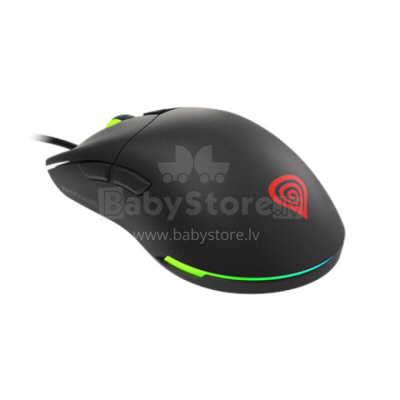 Genesis Ultralight Gaming Mouse Krypton 750 Wired, 8000 DPI, USB 2.0, Black