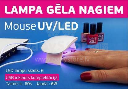 UV/Led lamp 365-405nm 6w