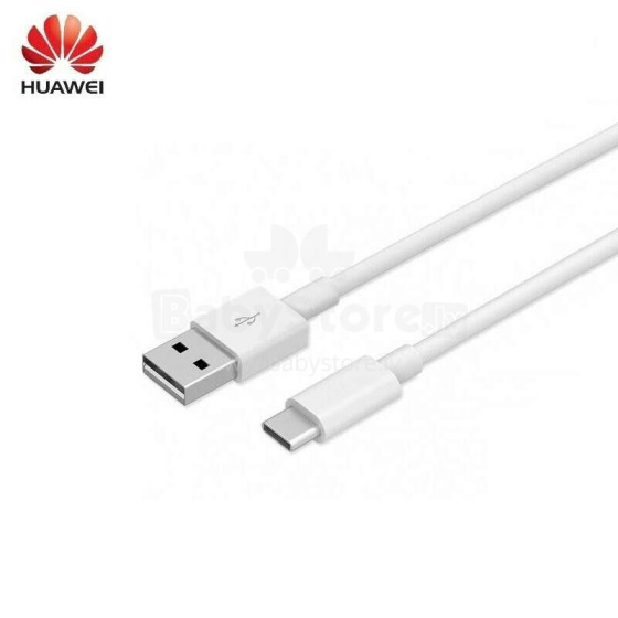 Huawei AP51 Oriģināls Type-C 3.1 Datu un Uzlādes Kabelis 1m Balts (OEM)