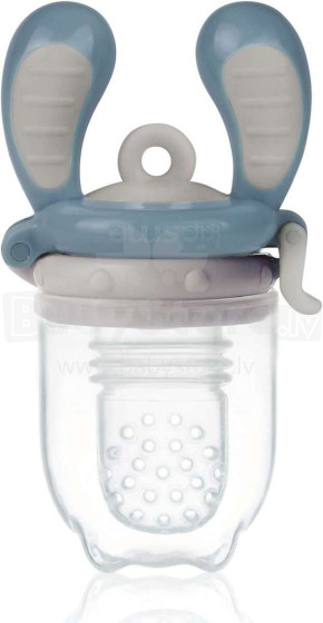 Kidsme Baby Food Feeder  Art.160350AZ Azure силиконовoe cитечко для кормления свежими овощами (Ниблер) среднее