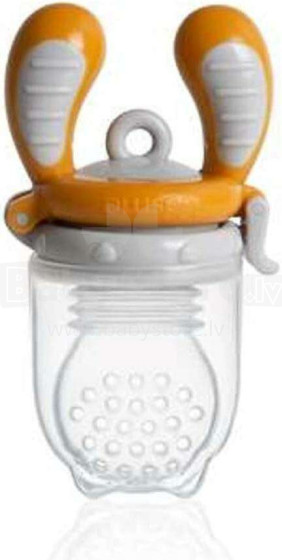 Kidsme Baby Food Feeder  Art.160350AM Amber Silikona ēdināšanas ierīce cietiem produktiem (vidējs)