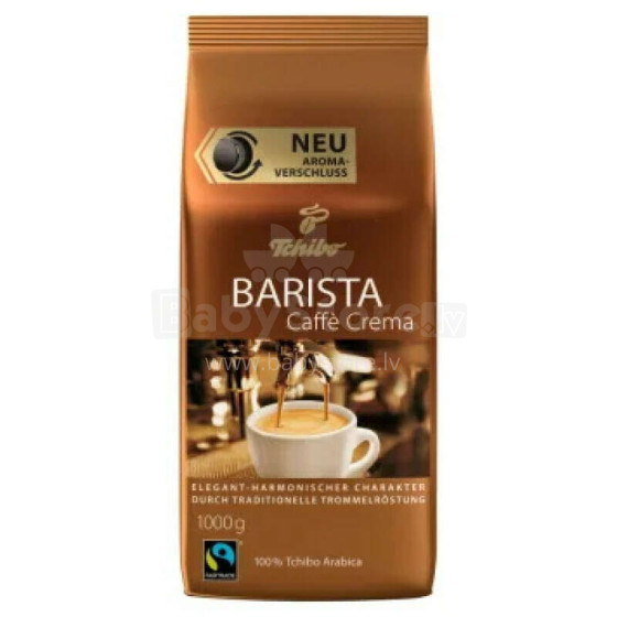 Кофе Tchibo Barista Caffe Crema в зернах 1 кг