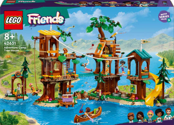 42631 LEGO® Friends Piedzīvojumu nometnes mājiņa kokā