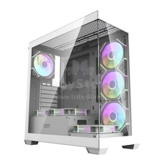 DARKFLASH Computer case DS900 (white) with 7 ARGB fans