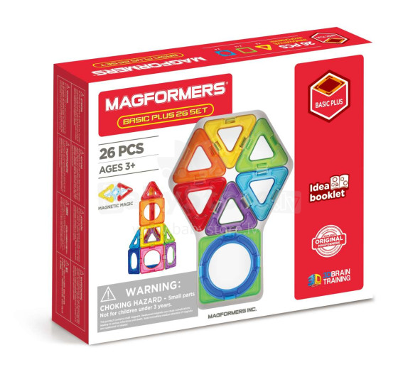 MAGFORMERS Basic Plus 26 set