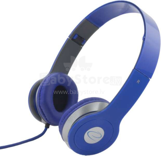 ESPERANZA STEREO AUDIO HEADPHONES TECHNO BLUE