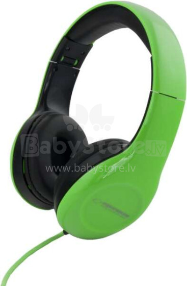 ESPERANZA STEREO AUDIO HEADPHONES SOUL GREEN