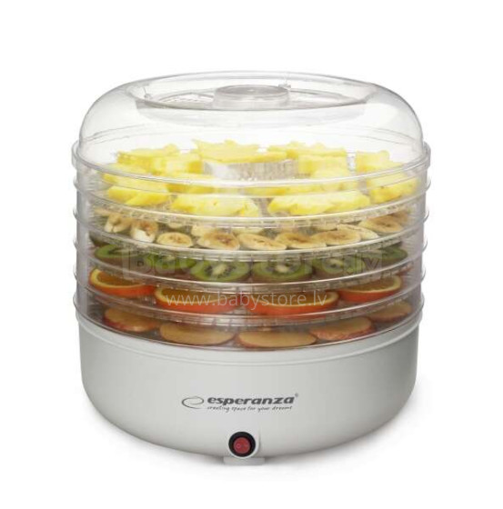 ESPERANZA FOOD DEHYDRATOR FOR MUSHROOMS, FRUITS, VEGETABLES, HERBS AND FLOWERS CHAMPIGNONS