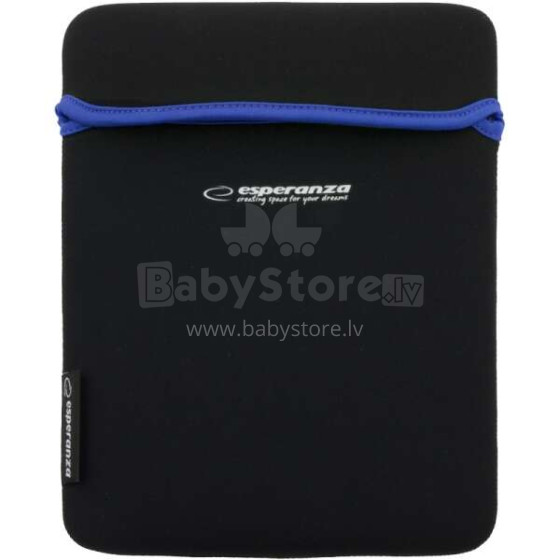 ESPERANZA NEOPRENE BAG FOR TABLET 9.7" ET172B BLACK/BLUE