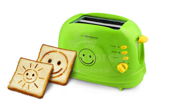 ESPERANZA TOASTER CROISSANT WITH IMAGE TOASTING MULTI-FUNCTIONAL 
