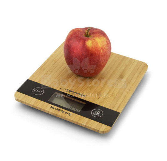 ESPERANZA DIGITAL KITCHEN SCALE BAMBOO