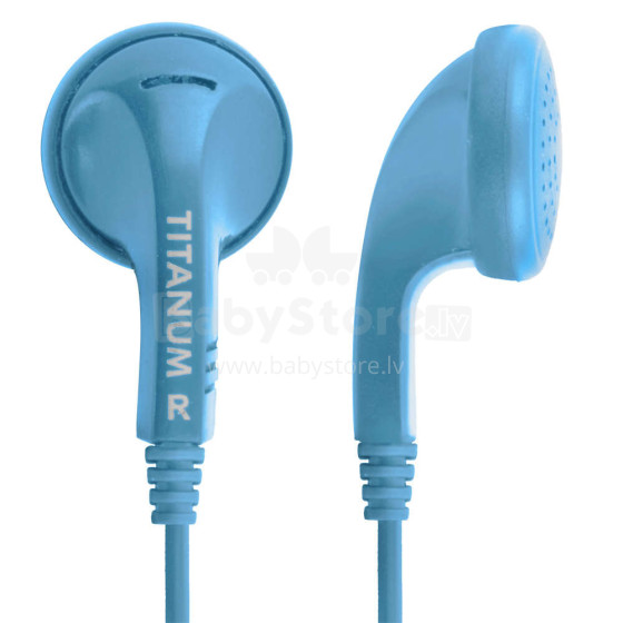 TITANUM STEREO EARPHONES TH108 BLUE