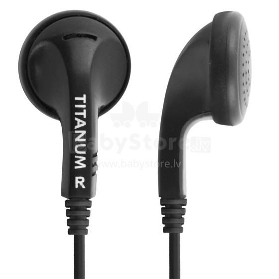 TITANUM STEREO EARPHONES TH108 BLACK