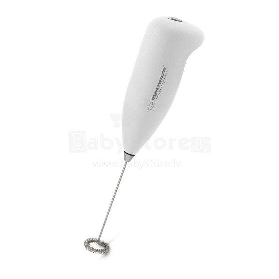 ESPERANZA MINI MILK FROTHER LATTE WHITE