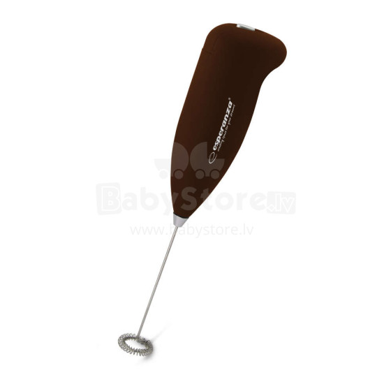 ESPERANZA MINI MILK FROTHER LATTE BROWN