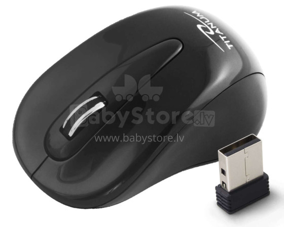 TITANUM WIRELESS 2.4GHZ OPTICAL MOUSE 3D USB TORPEDO