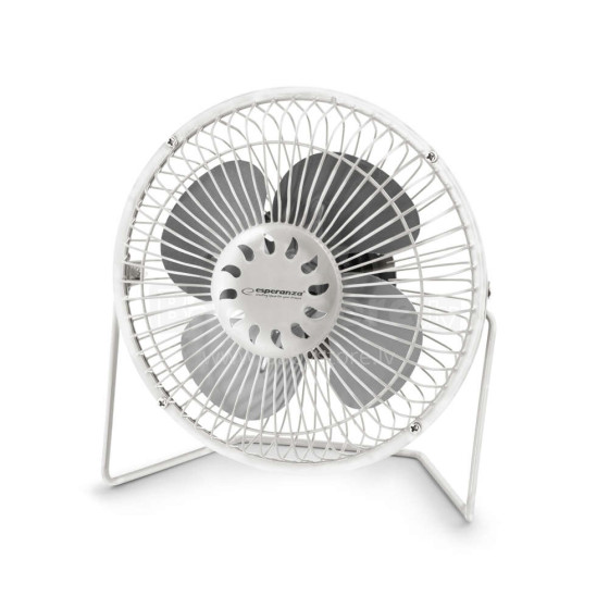 ESPERANZA 6" USB FAN YUGO WHITE