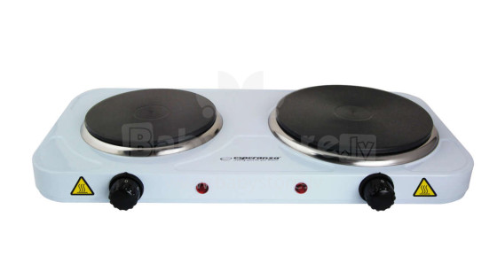 ESPERANZA ELECTRIC HOT PLATE YELLOWSTONE WHITE