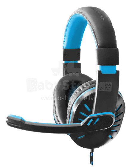 ESPERANZA HEADPHONES FOR GAMERS WITH MICROPHONE CROW BLUE