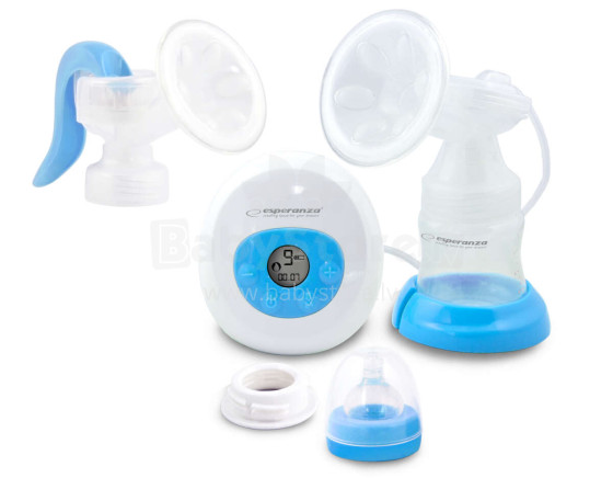 ESPERANZA 2-IN-1 BREAST PUMP (ELECTRIC AND MANUAL BREAST PUMP) GEMELOS