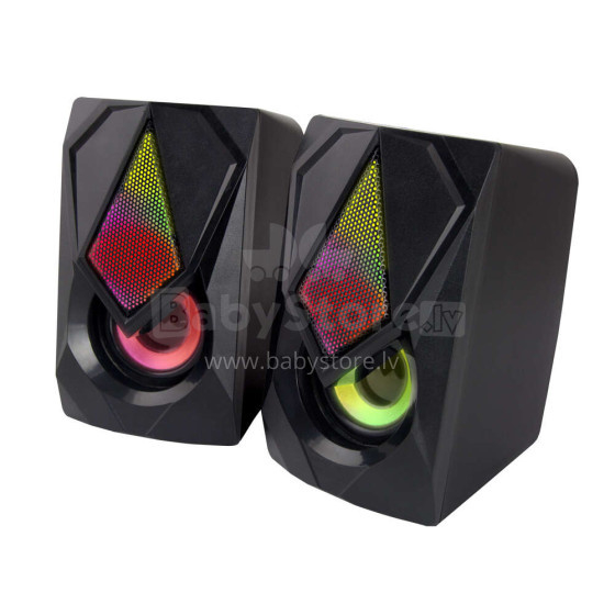 ESPERANZA USB SPEAKERS 2.0 LED RAINBOW BOOGIE