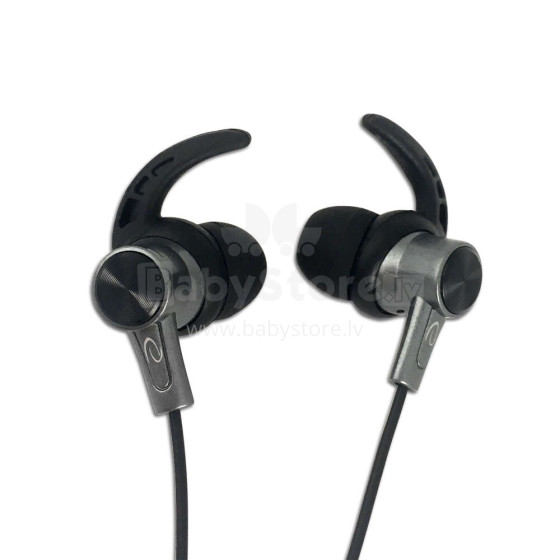 ESPERANZA STEREO EARPHONES WITH MICROPHONE EH198 BLACK/GRAPHITE