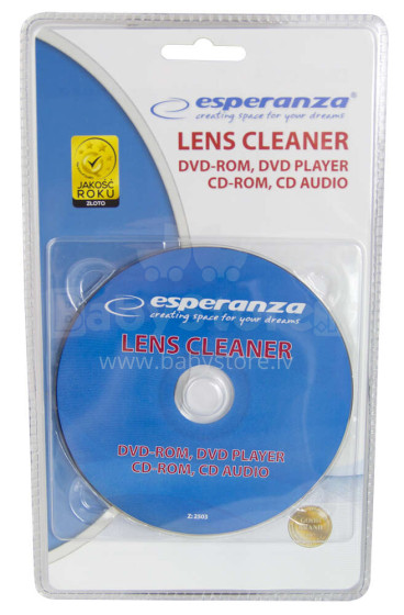 ESPERANZA CD/DVD CLEANING DISC