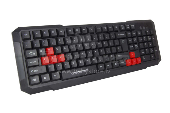 ESPERANZA WIRED GAMING USB KEYBOARD ASPIS RED