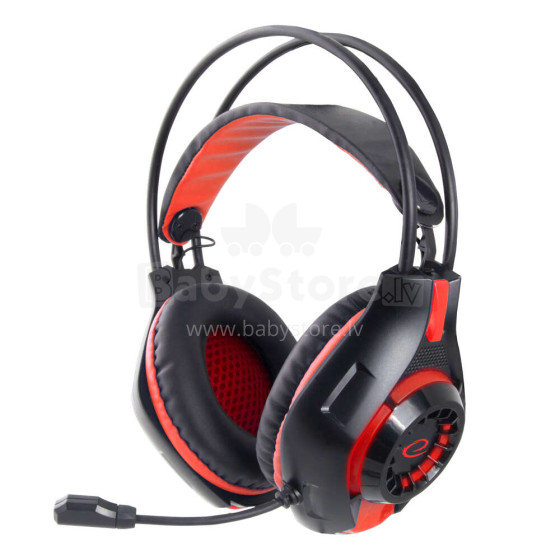 ESPERANZA GAMING HEADPHONE WITH MICROPHONE DEATHSRTIKE RED