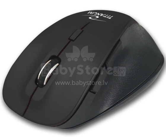 TITANUM WIRELESS BLUETOOTH OPTICAL MOUSE 6D FORNAX BLACK