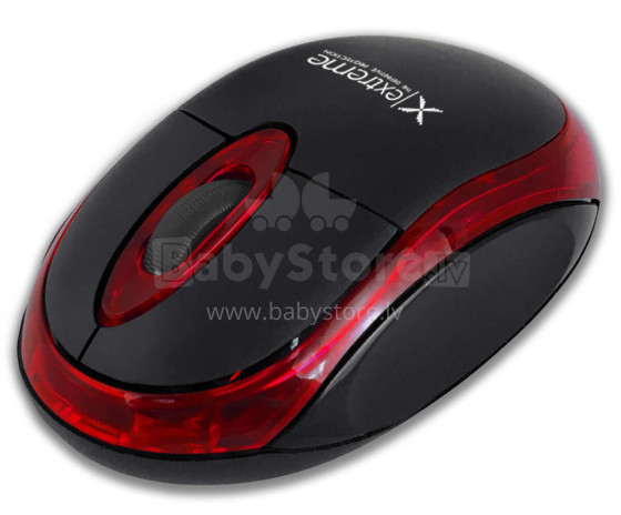 EXTREME WIRELESS BLUETOOTH OPTICAL MOUSE 3D CYNGUS RED