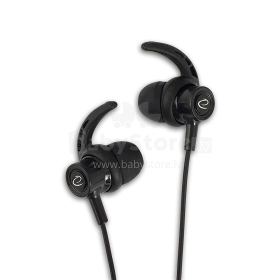 ESPERANZA EARPHONES WITH MICROPHONE AND VOLUME CONTROL EH199K BLACK