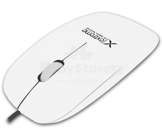 EXTREME USB-C WIRED 3D OPTICAL MOUSE LACERTA WHITE