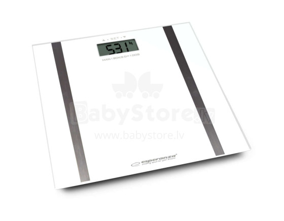 ESPERANZA DIGITAL FAT SCALE SAMBA WHITE