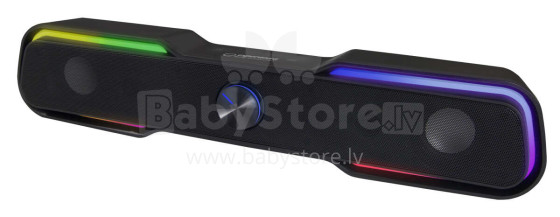 ESPERANZA USB SPEAKERS/SOUNDBAR LED RAINBOW APALA