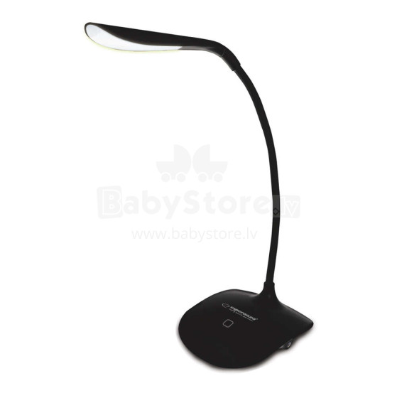 ESPERANZA DESK LAMP LED ACRUX BLACK