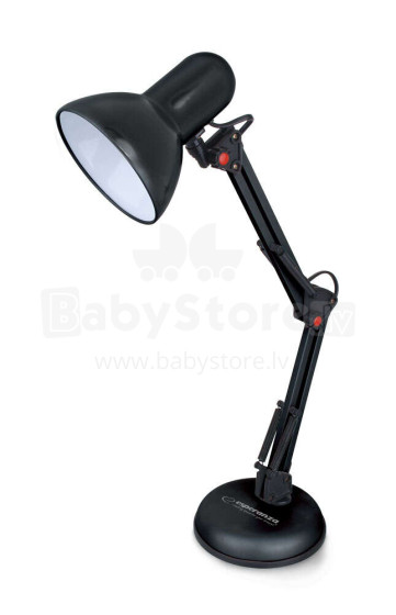 ESPERANZA DESK LAMP E27 AVIOR BLACK