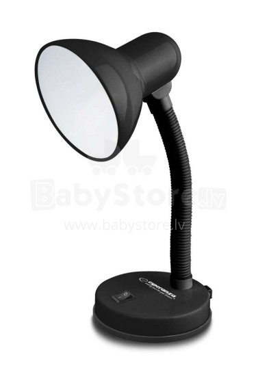 ESPERANZA DESK LAMP E27 VEGA BLACK