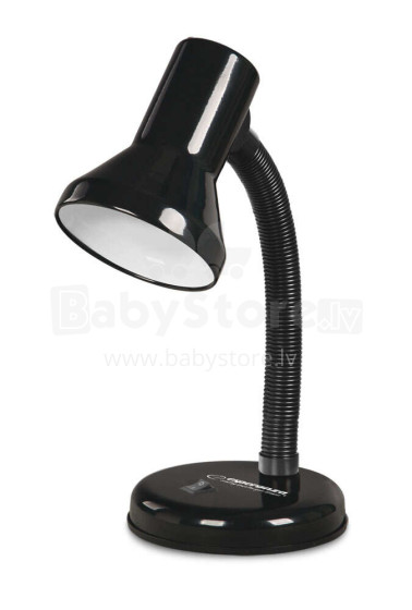 ESPERANZA DESK LAMP E27 ALATAIR BLACK